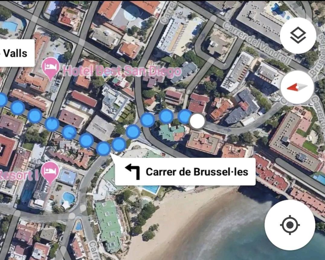 Apartamento Segunda Linea De La Playa Capellan Salou Eksteriør bilde
